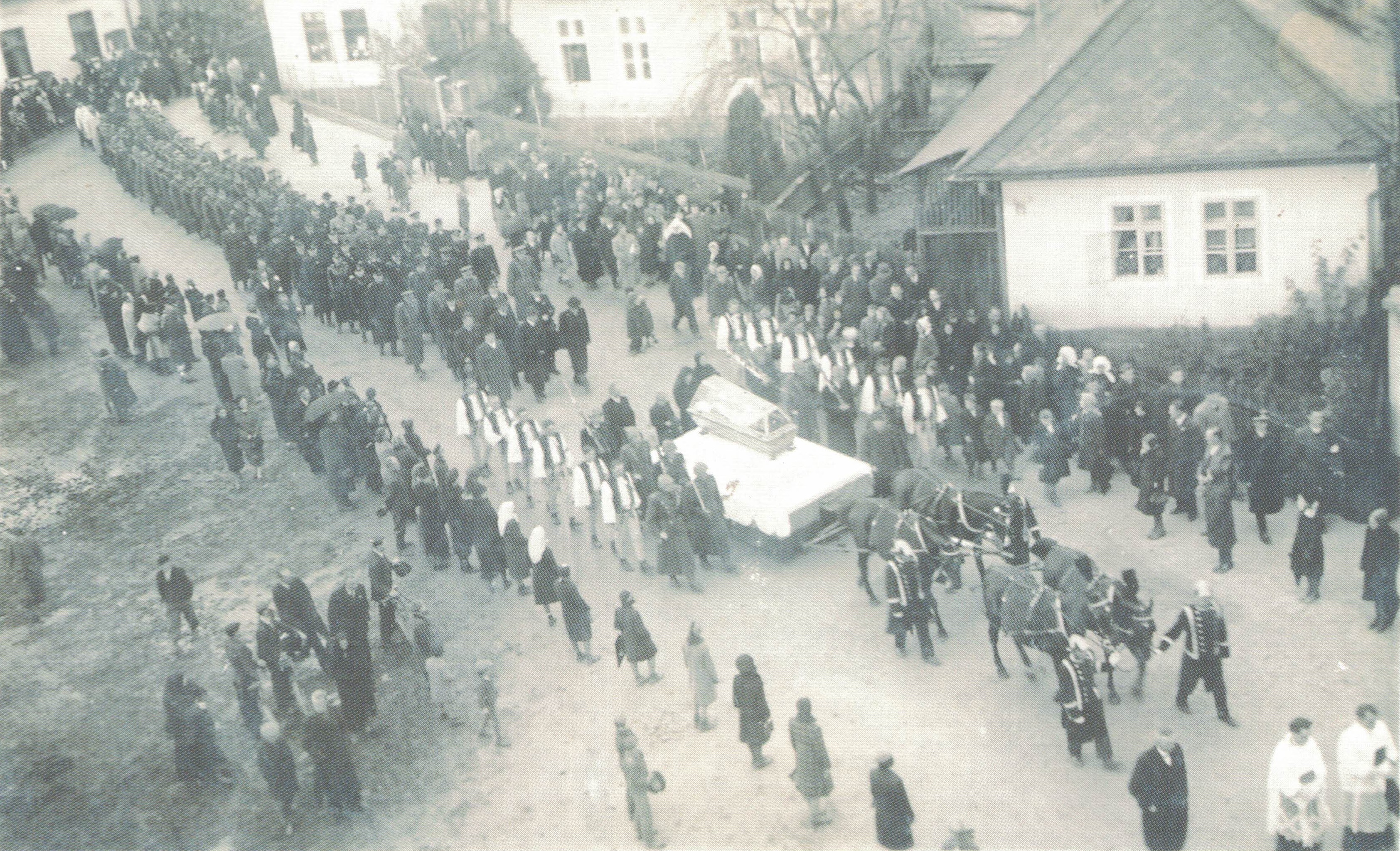 Pohreb Andreja Hlinku
